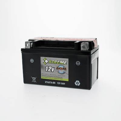 Xtreme 7A-BS 12V 90CCA AGM Powersport Battery