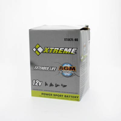 Xtreme 7L-BS 12V 85CCA AGM Powersport Battery
