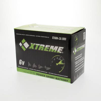 Xtreme 6N4-2A 6V Flooded Powersport Battery