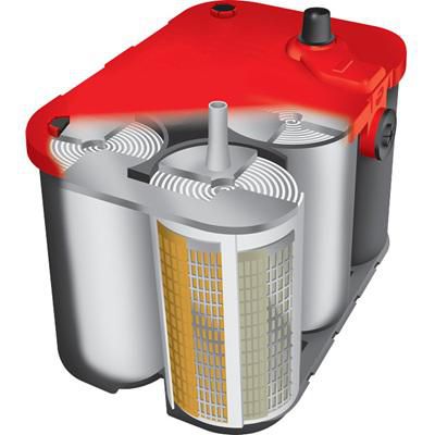 Optima Red Top Car Battery | Group 78 | 800CCA