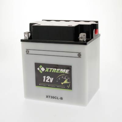 Xtreme High Performance 30CL-B 12V 330CCA Flooded Powersport Battery