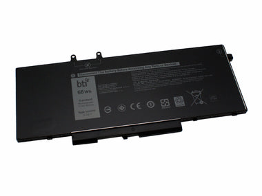 Li-Ion Notebook Battery for DELL - 4-CELLS 15.2V 4250mAh 68Whr