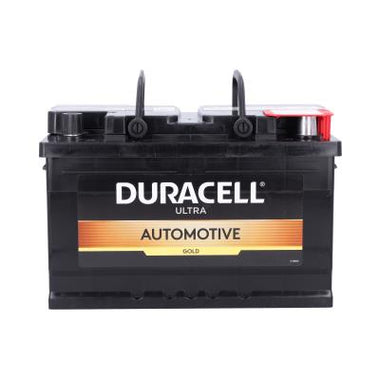 Duracell Ultra Car Battery | Group 40R | 650CCA | Gold Flooded