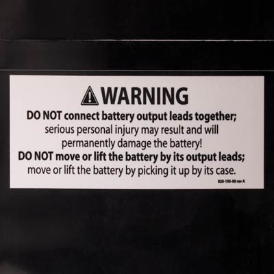 Duracell Ultra 12V 55AH Sealed Lead Acid (SLA) Medical Battery for the SV21 StyleView