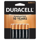 Duracell Coppertop 1.5V AAA, LR03 Alkaline Battery - 10 Pack-1