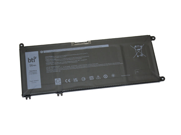 LI-ION NOTEBOOK BATTERY FOR DELL - 4-CELLS 15.2V 3500MAH 56WHR