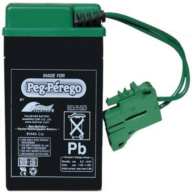 Peg Perego 6V 4.5AH Sealed Lead Acid (SLA) AGM Riding Toy Battery