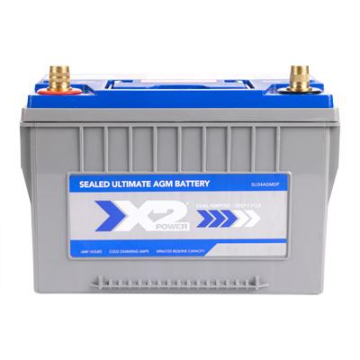 X2Power Car Battery | Group 34 | 850CCA | Premium AGM