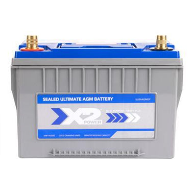 X2Power Car Battery | Group 34 | 850CCA | Premium AGM