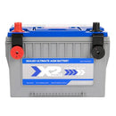 X2Power Car Battery | Group 34/78 | 850CCA | Premium AGM-1