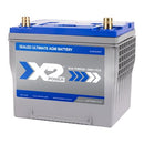X2Power Car Battery | Group 35 | 740CCA | Premium AGM-2