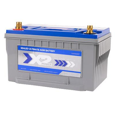 X2Power Car Battery | Group 65 | 930 CCA | Premium AGM - 0