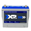 X2Power Car and Truck Battery | Premium AGM | 840CCA | Group Size 24-1