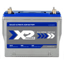 X2Power BCI Group 24M 12V 76AH 840CCA AGM Deep Cycle Marine & RV Battery-1
