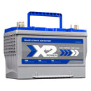 X2Power BCI Group 27M 12V 90AH 930CCA AGM Deep Cycle Marine & RV Battery-4