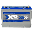 X2Power Car Battery | Group 27F | 930CCA | Premium AGM-1