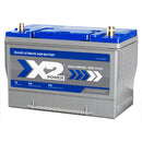 X2Power Car Battery | Group 27F | 930CCA | Premium AGM-2