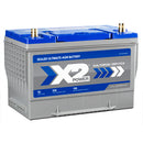 X2Power Car Battery | Group 27F | 930CCA | Premium AGM-3
