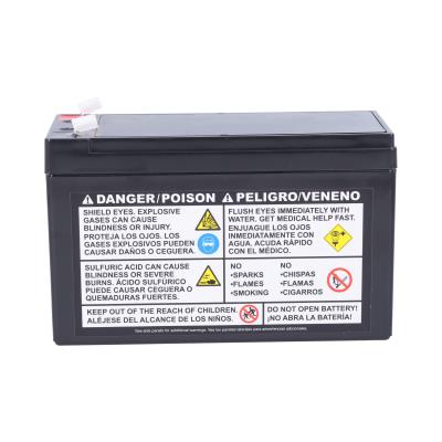Duracell Ultra 12V 7AH AGM Sealed Lead Acid (SLA) Battery with F1 Terminals