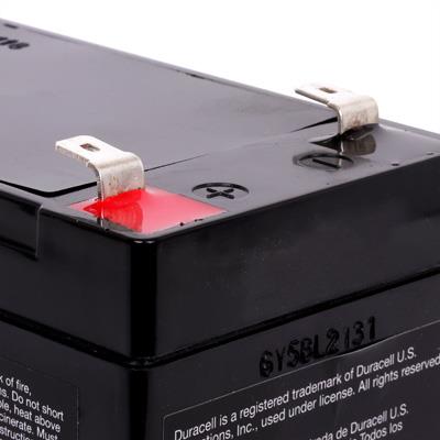 Duracell Ultra 12V 7AH AGM Sealed Lead Acid (SLA) Battery with F2 Terminals