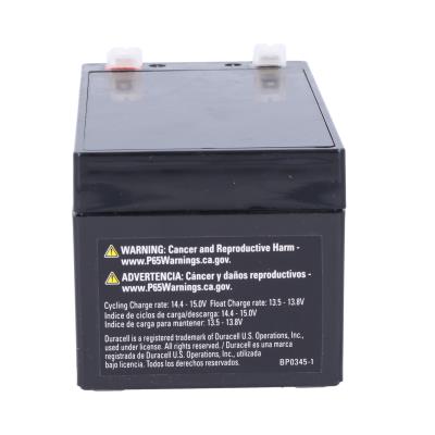 Duracell Ultra 12V 3.3AH General Purpose AGM Sealed Lead Acid (SLA) Battery with F1 Terminals