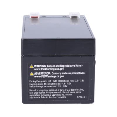 Duracell Ultra 12V 3.3AH General Purpose AGM Sealed Lead Acid (SLA) Battery with F2 Terminals