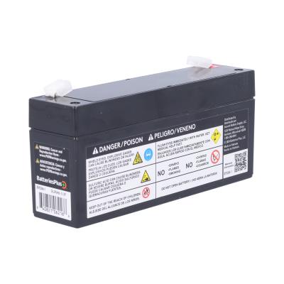 Duracell Ultra 6V 3.3AH General Purpose AGM Sealed Lead Acid (SLA) Battery with F1 Terminals