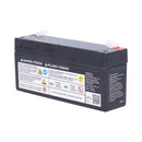 Duracell Ultra 6V 3.3AH General Purpose AGM Sealed Lead Acid (SLA) Battery with F1 Terminals-6
