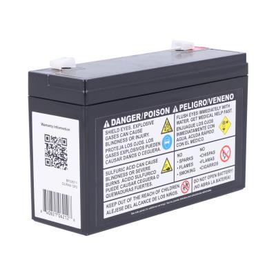 Duracell Ultra 6V 12AH General Purpose AGM Sealed Lead Acid (SLA) Battery with F2 Terminals