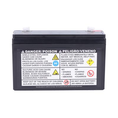 Duracell Ultra 6V 12AH General Purpose AGM Sealed Lead Acid (SLA) Battery with F2 Terminals