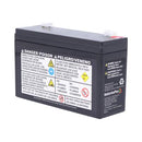Duracell Ultra 6V 12AH General Purpose AGM Sealed Lead Acid (SLA) Battery with F2 Terminals-6