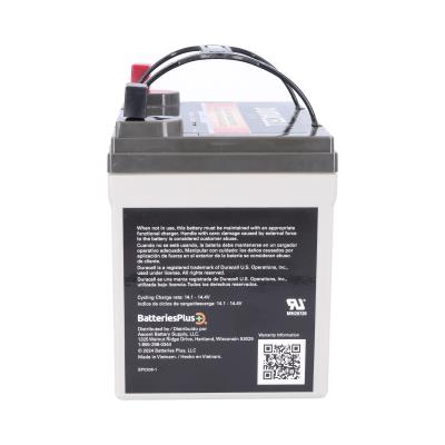 Duracell Ultra 12V 31AH GEL Sealed Lead Acid (SLA) Battery with J Terminals