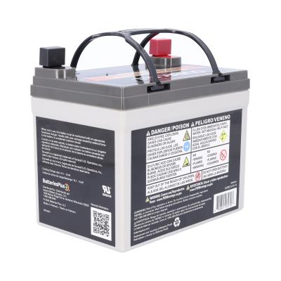 Duracell Ultra 12V 31AH GEL Sealed Lead Acid (SLA) Battery with J Terminals
