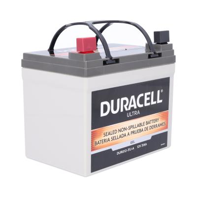 Duracell Ultra 12V 31AH GEL Sealed Lead Acid (SLA) Battery with J Terminals