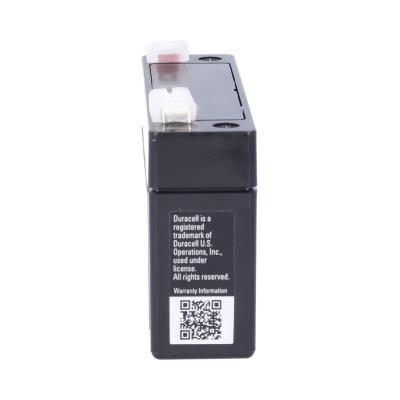 Duracell Ultra 6V 1.3AH General Purpose AGM Sealed Lead Acid (SLA) Battery with F1 Terminals