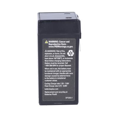 Duracell Ultra 6V 2AH General Purpose AGM Sealed Lead Acid (SLA) Battery with Side Tab Terminals