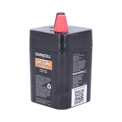 Duracell Ultra 6V 5AH General Purpose AGM Sealed Lead Acid (SLA) Battery with Spring Terminals