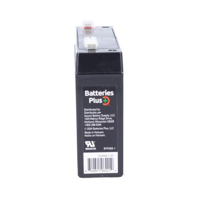 Duracell Ultra 6V 7.2AH General Purpose AGM Sealed Lead Acid (SLA) Battery with F1 Terminals