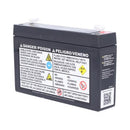 Duracell Ultra 6V 7.2AH General Purpose AGM Sealed Lead Acid (SLA) Battery with F1 Terminals-6