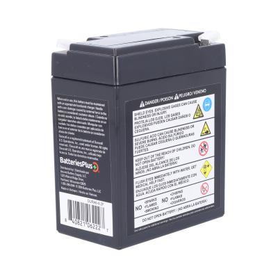 Duracell Ultra 6V 8.2AH General Purpose AGM Sealed Lead Acid (SLA) Battery with F1 Terminals
