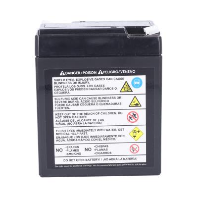 Duracell Ultra 6V 8.2AH General Purpose AGM Sealed Lead Acid (SLA) Battery with F1 Terminals