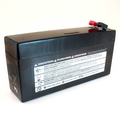 Duracell Ultra 8V 3.2AH General Purpose AGM Sealed Lead Acid (SLA) Battery with F1 Terminals