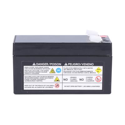 Duracell Ultra 12V 1.3AH General Purpose AGM Sealed Lead Acid (SLA) Battery with F1 Terminals