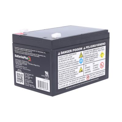 Duracell Ultra 12V 14AH General Purpose AGM Sealed Lead Acid (SLA) Battery with F2 Terminals