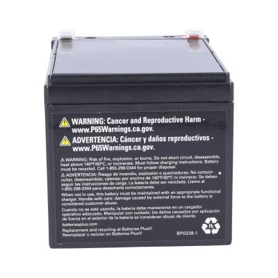 Duracell Ultra 12V 14AH General Purpose AGM Sealed Lead Acid (SLA) Battery with F2 Terminals