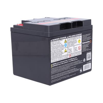 Duracell Ultra 12V 46AH General Purpose AGM Sealed Lead Acid (SLA) Battery with M6 Insert Terminals