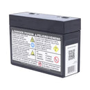 Duracell Ultra 12V 5.1AH General Purpose AGM Sealed Lead Acid (SLA) Battery with F1 Terminals-6