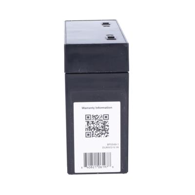 Duracell Ultra 12V 5.1AH General Purpose AGM Sealed Lead Acid (SLA) Battery with F1 Terminals