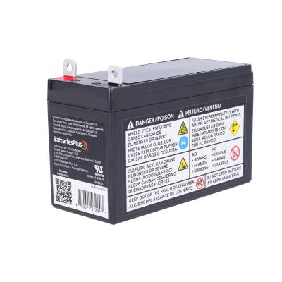 Duracell Ultra 12V 9AH General Purpose AGM Sealed Lead Acid Battery with M6 Nut and Bolt Terminals