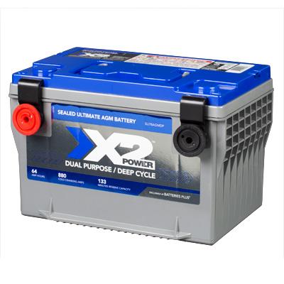 X2Power Car Battery | Group 78 | 850 CCA | Premium AGM